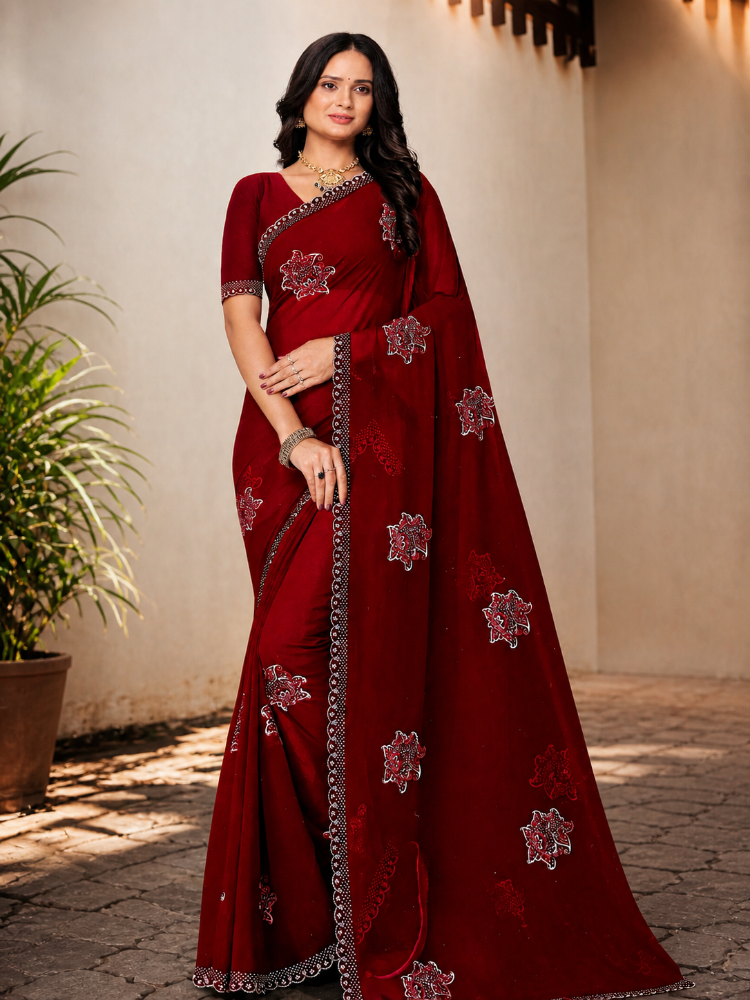 Premium Designer Georgette Saree