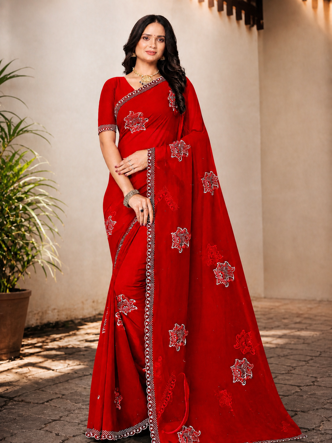 Premium Designer Georgette Saree