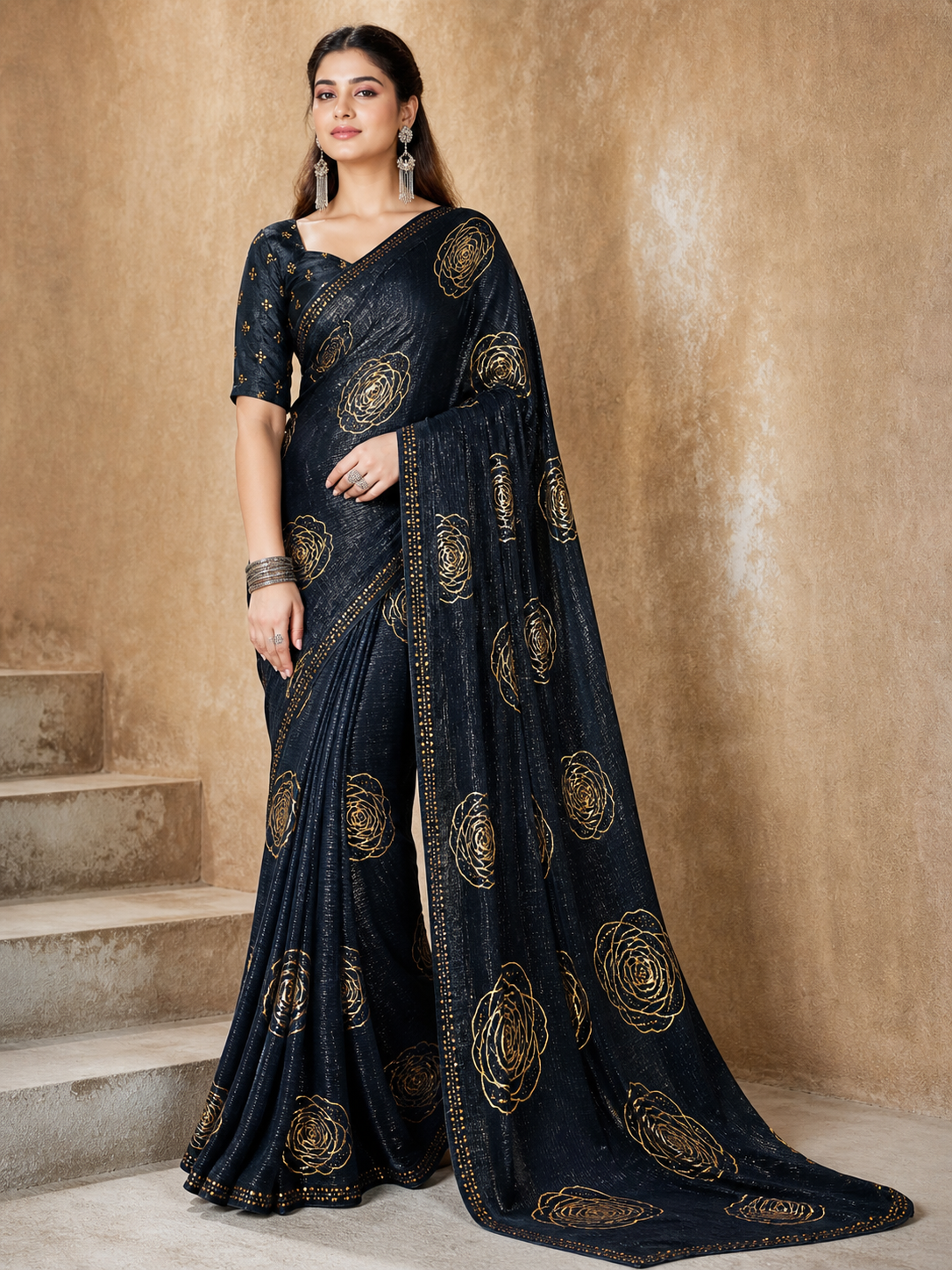 Premium Blossom Saree