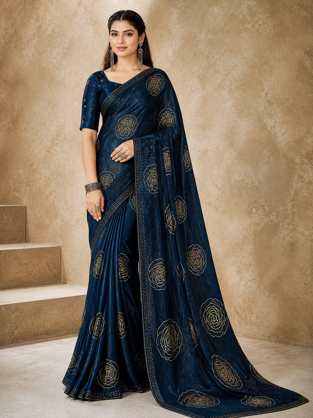 Premium Blossom Saree