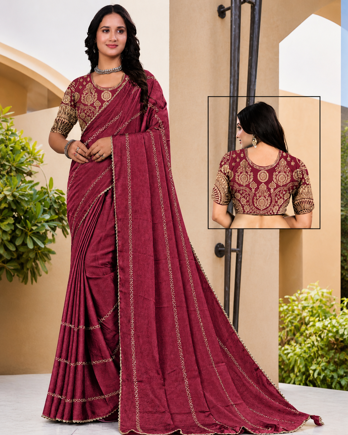 Premium Zari Saree