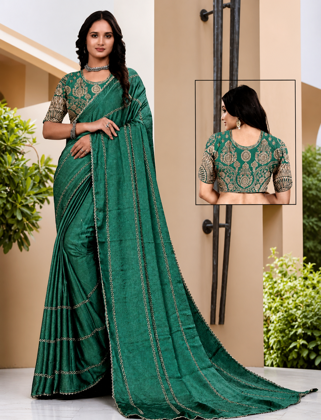 Premium Zari Saree