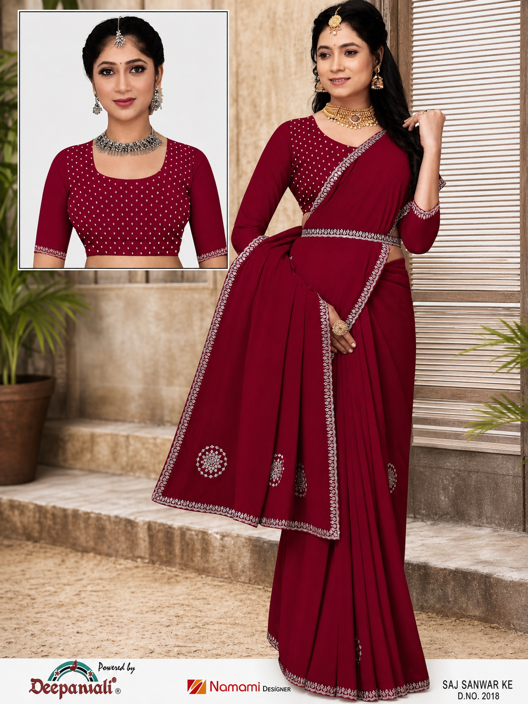 Saj Sanwar Ke Premium Royal Designer Saree