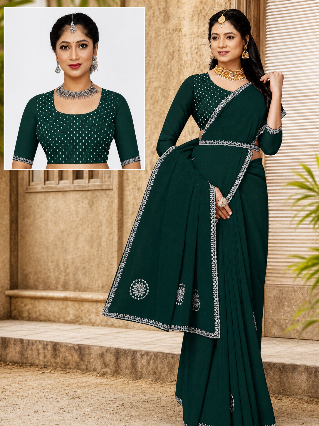 Saj Sanwar Ke Premium Royal Designer Saree