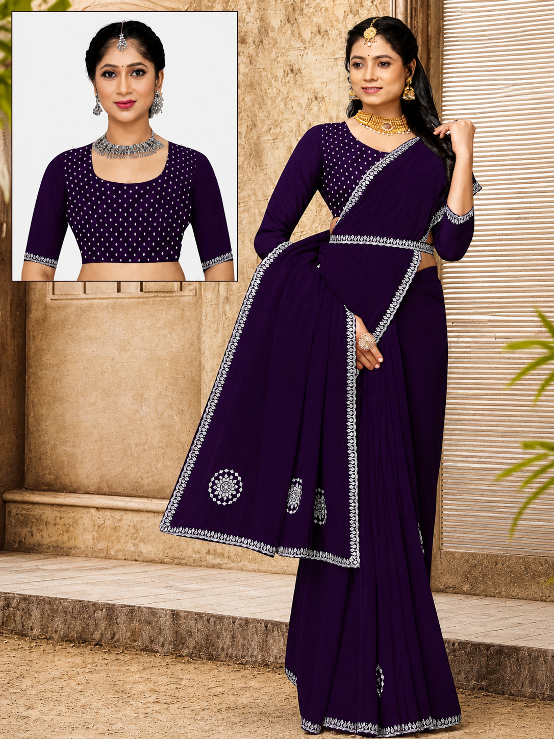Saj Sanwar Ke Premium Royal Designer Saree