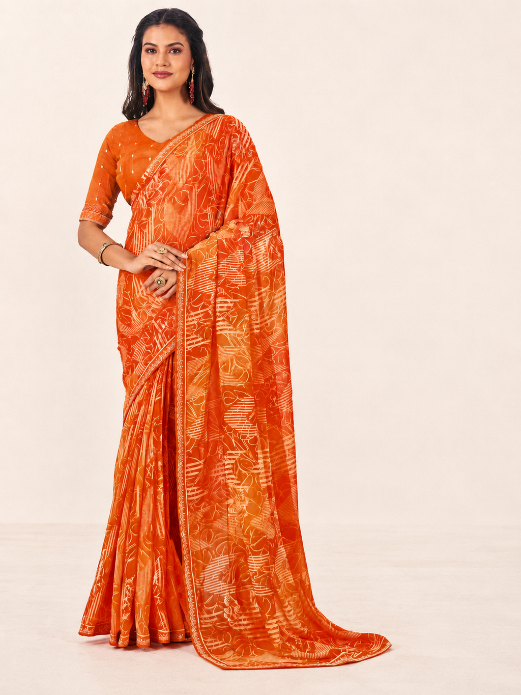 Sunshine Leheriya Saree